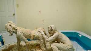 kaydens-and-jade-wrestle-in-cake-and-but